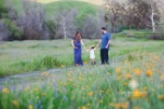 Wildflower and Sunset Maternity Session - Visalia Maternity Photography