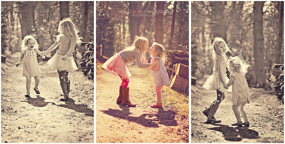 C and E frolicking - Houston Child photographer