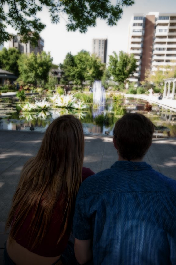 Senior Portraits with Zoe at the Denver Botanic Gardens
