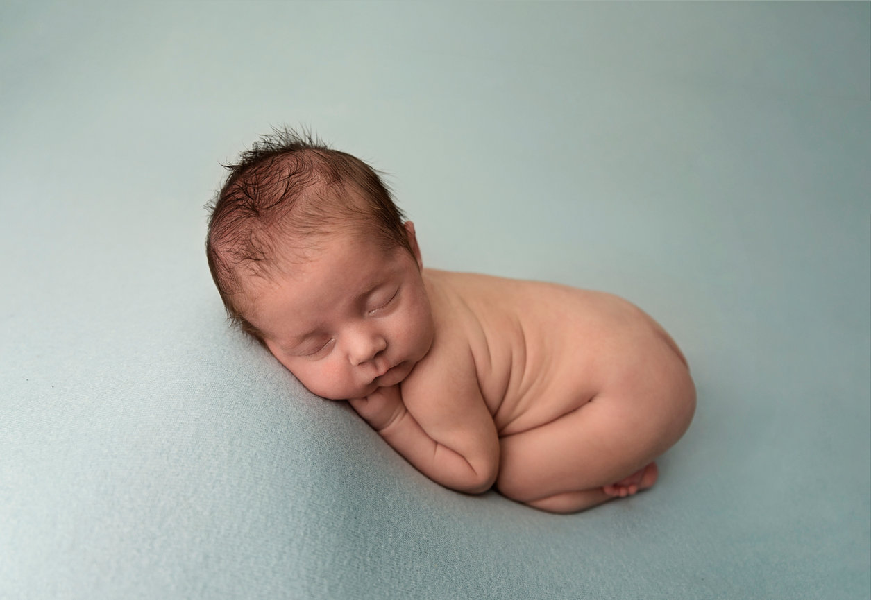 Kater's In studio Newborn session in LaCenter, Kentucky