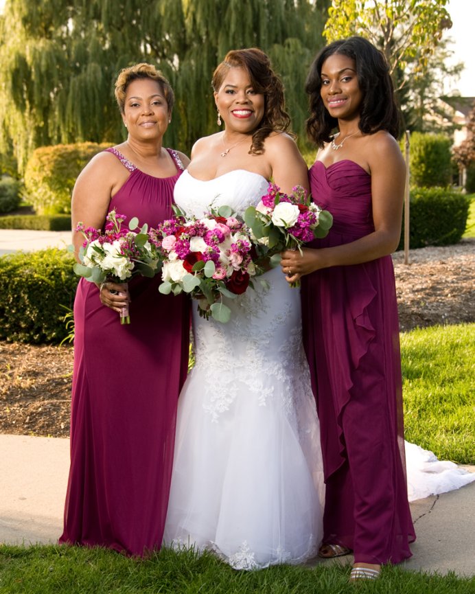 David's bridal sangria bridesmaid on sale dress