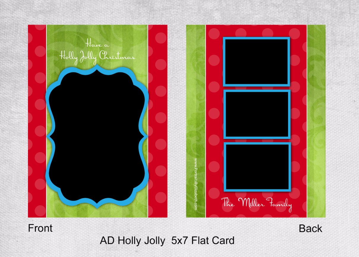 AD Holly Jolly Flat