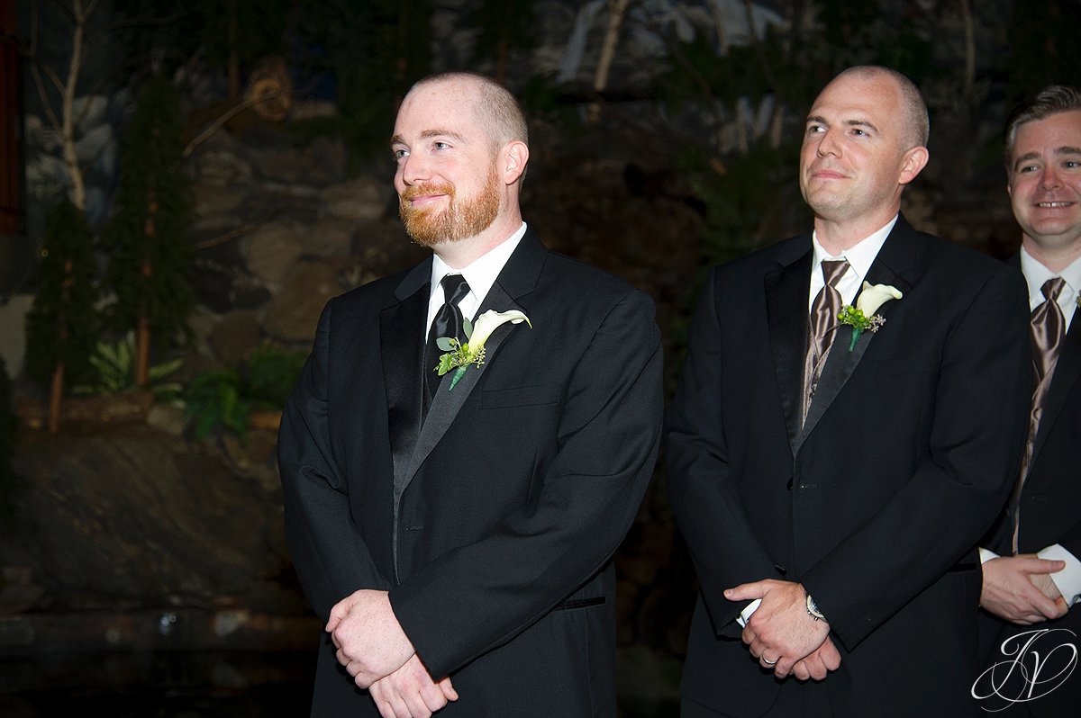 first look photo, wedding photography, Saratoga Wedding Photographer, Longfellows