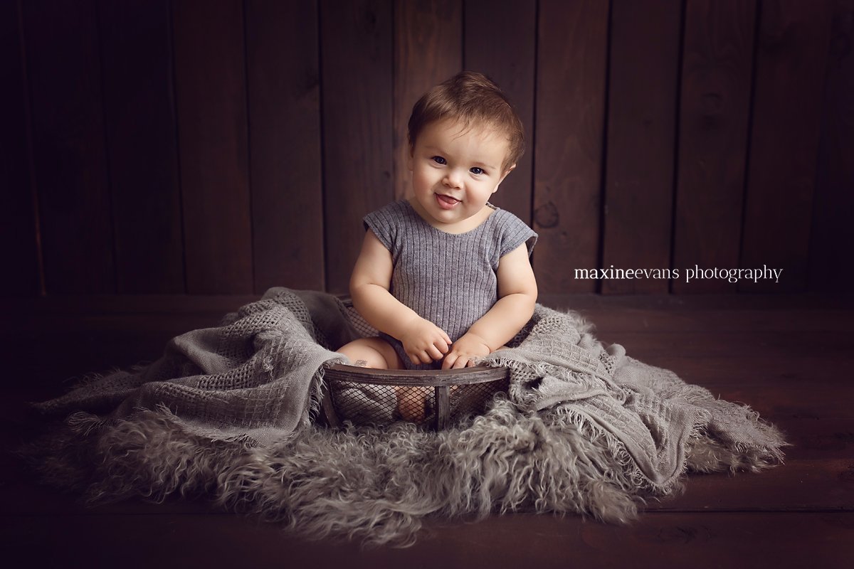 Baby Milestone Photography by Maxine Evans