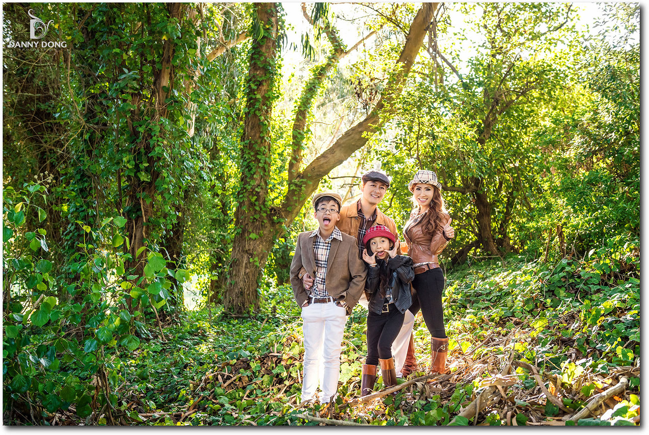Almond Blossom Family Portrait 