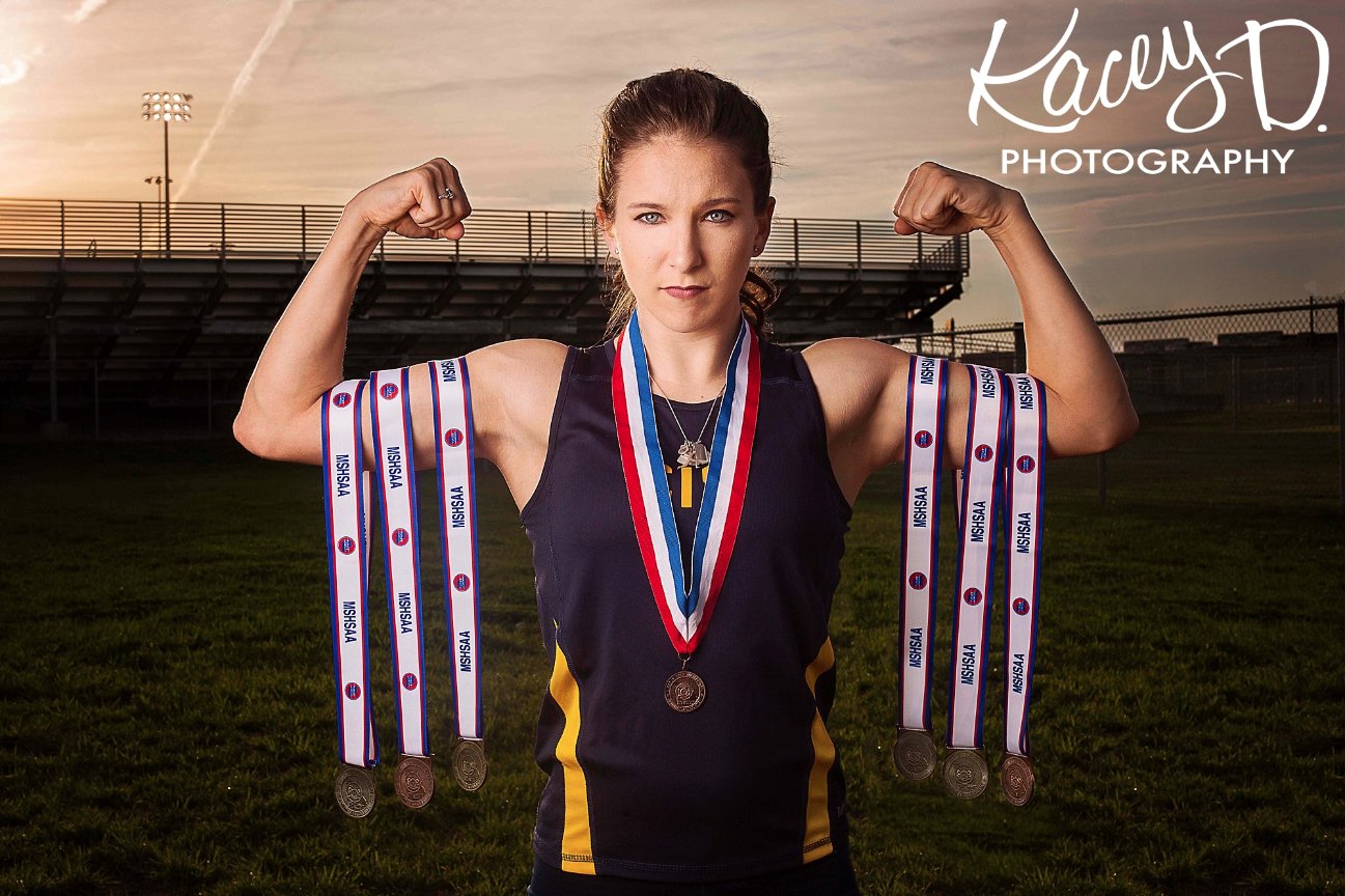Golf Senior Portraits - Columbia MO Photographer