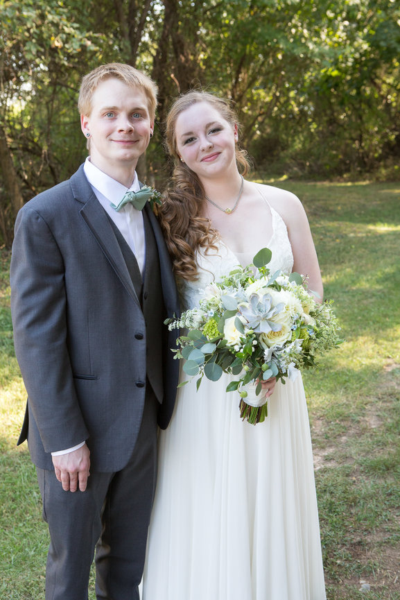 Summertime Garden Engagement Session