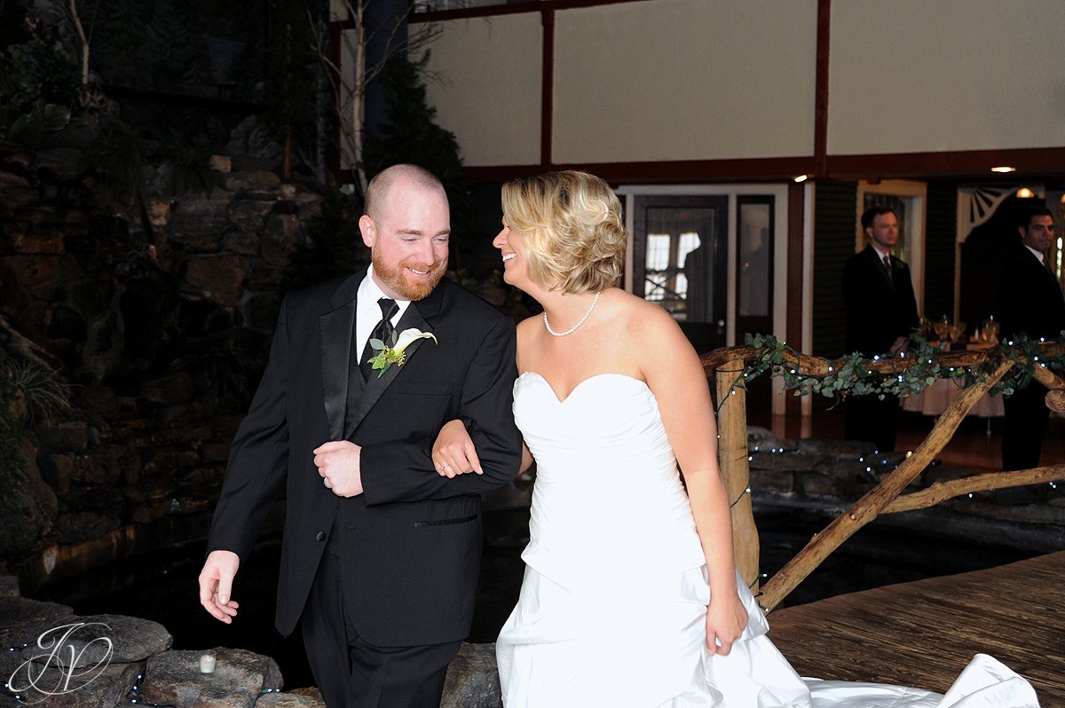 bride and groom walking out, wedding photography, Saratoga Wedding Photographer, Longfellows