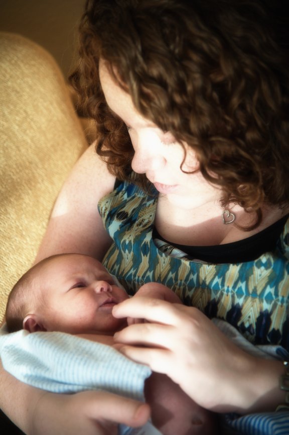 Newborn Portraits with Baby Eli