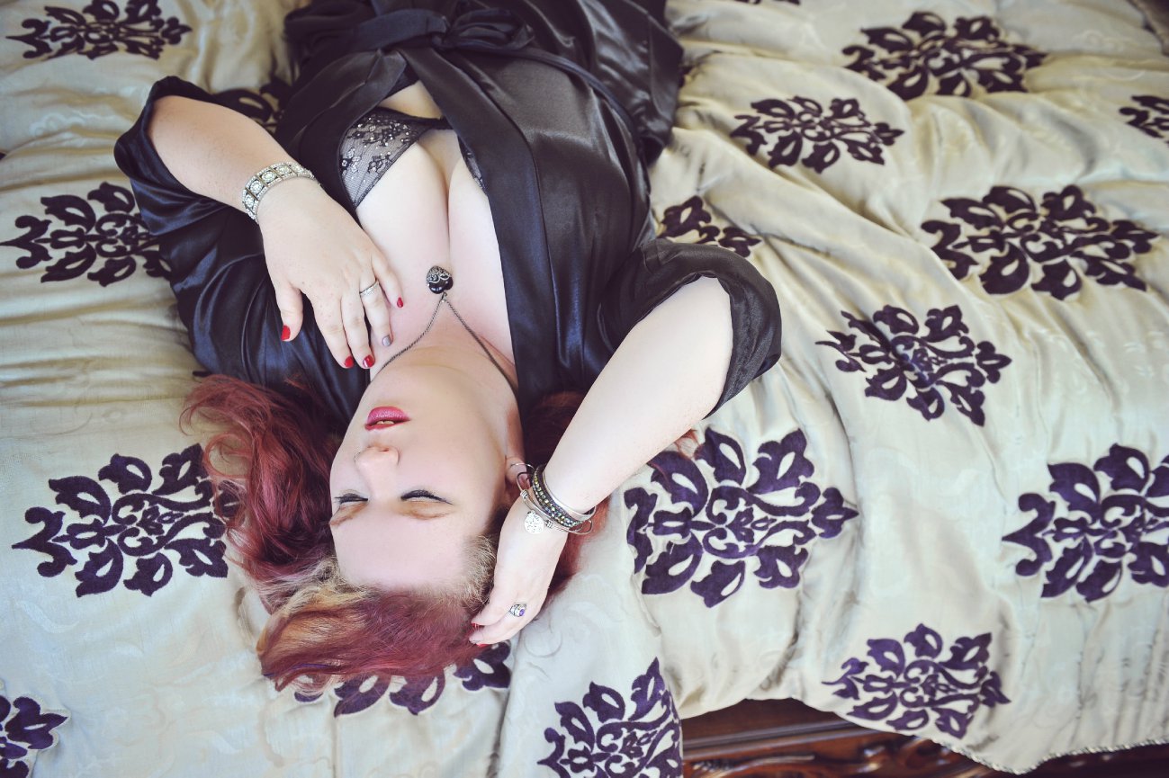 Our sexy little hair and make up artist!