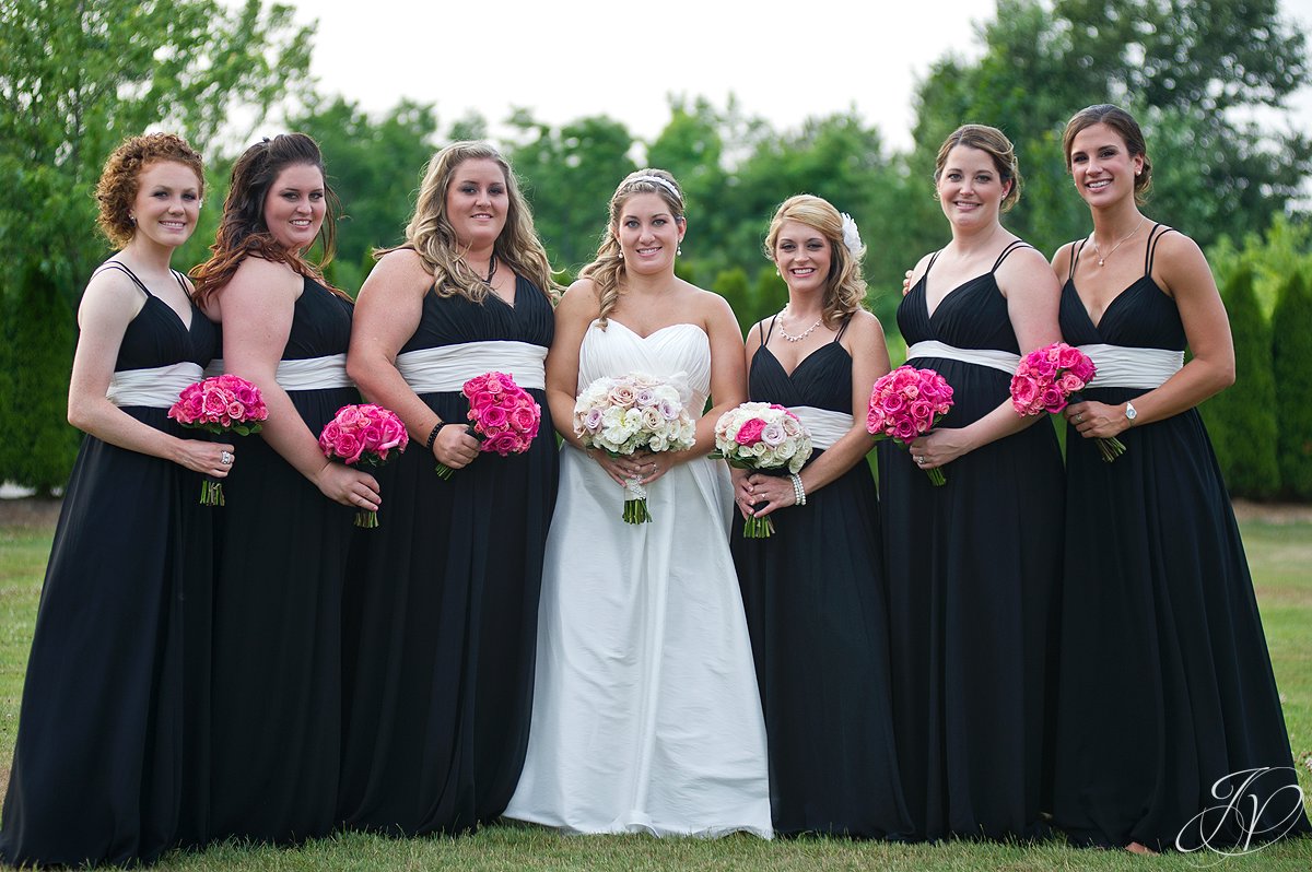 Saratoga Wedding Photographer, Mohawk River Country Club & Chateau, bridal photo, beautiful bridal party photo