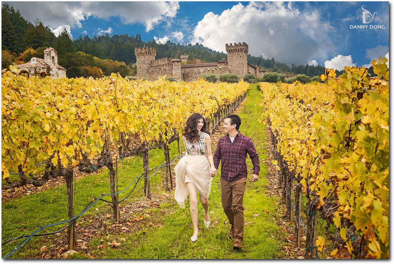 auberge du soleil intimate wedding : Elena + Eric