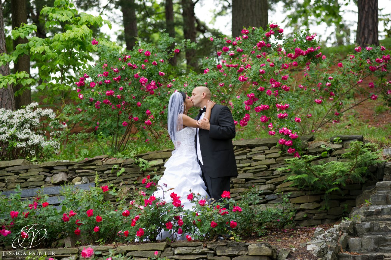 albany wedding, schenectady wedding, Schenectady rose garden, bride and groom, portrait photos