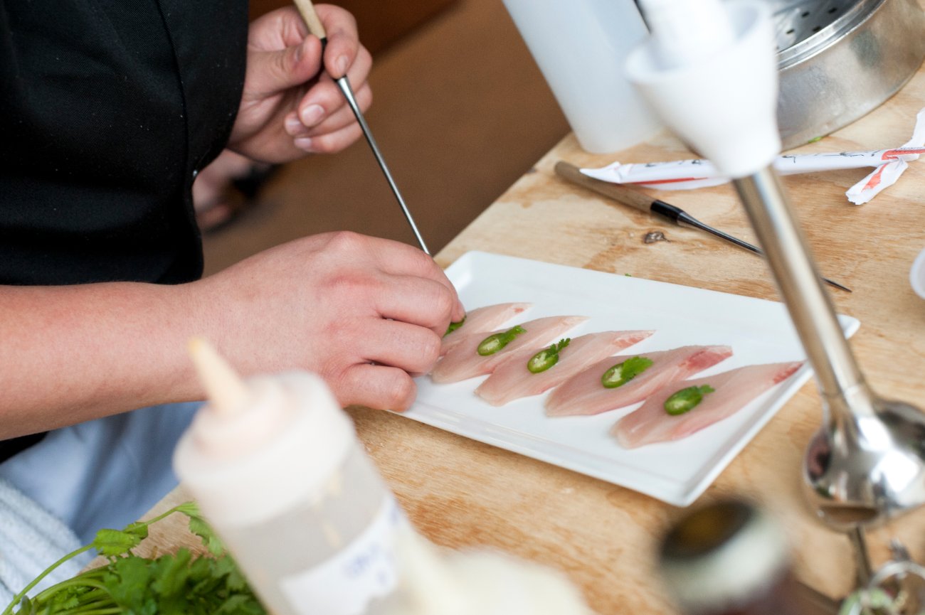 Sushi Maki Fish Slices