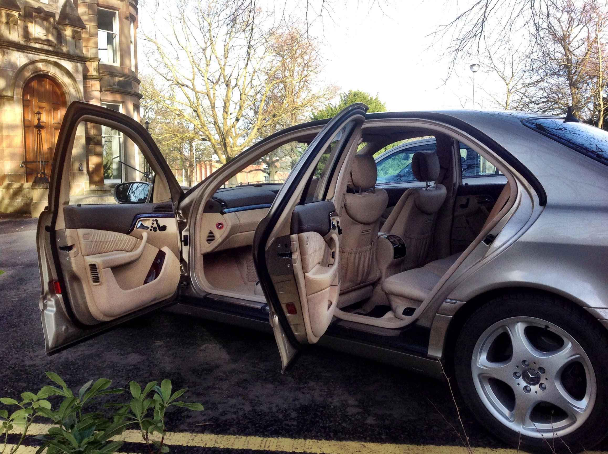 Gold Choice Wedding Cars S Class Saloon Gallery Glasgow