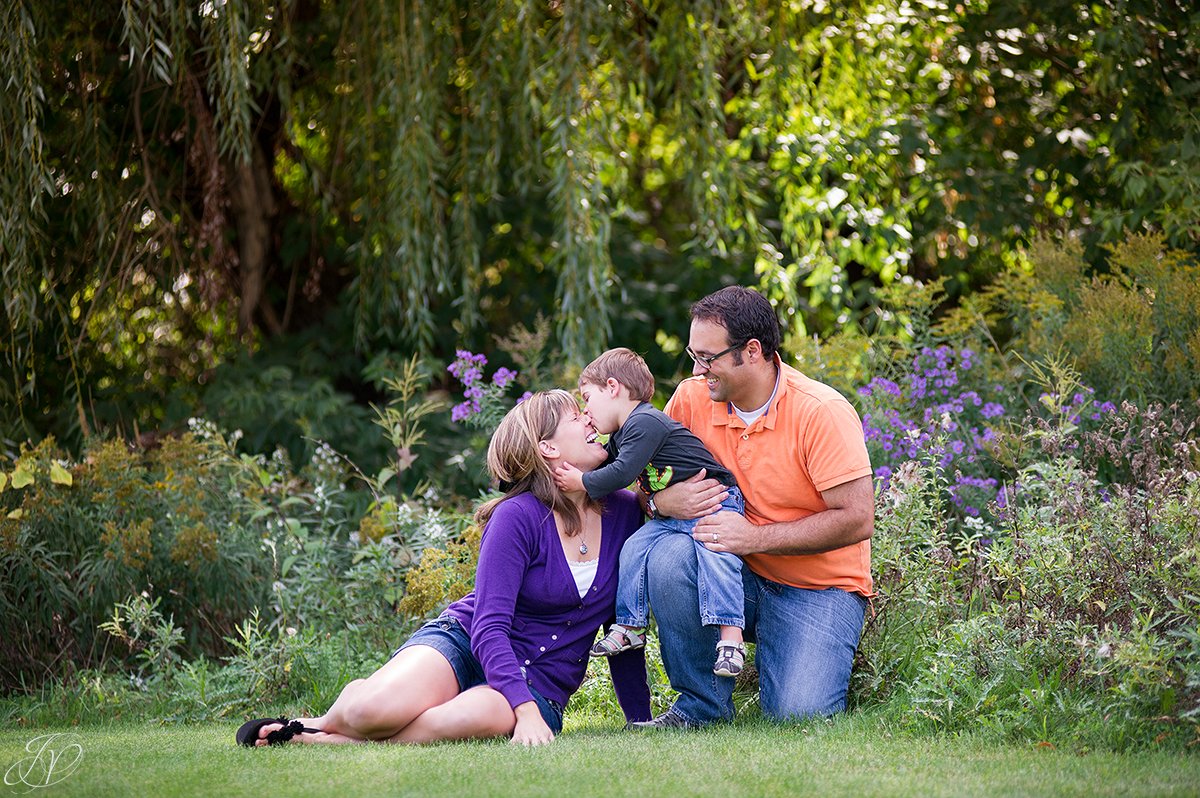 family portrait children two year old