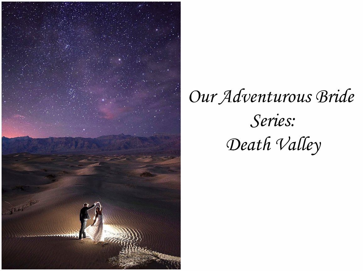 Adventurous Wedding Photographer Death Valley