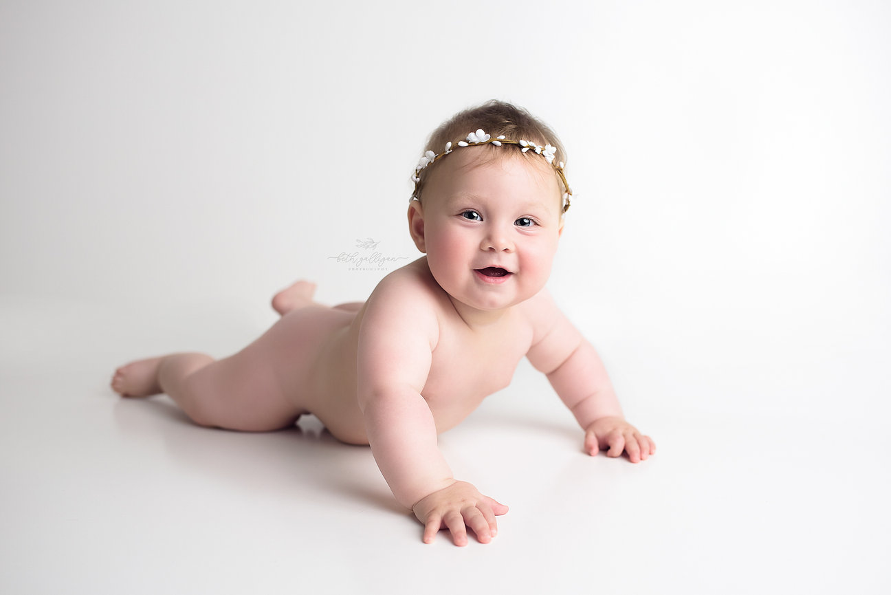 M's 4th Of July Cake Smash With Beth Galligan Boston First Birthday Photographer