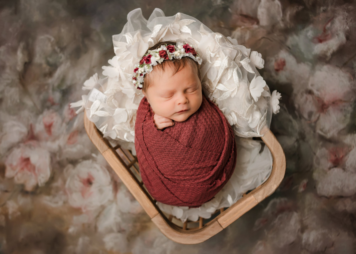 Jonah's Wrapped Newborn Session