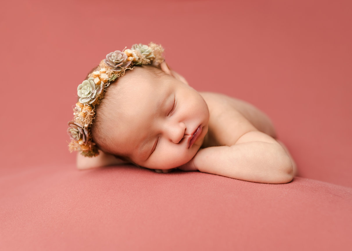 Elliott's Wrapped Newborn Session