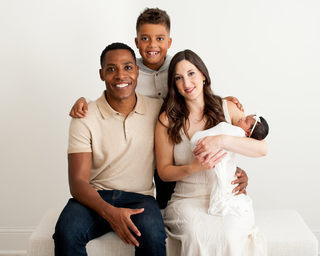 newborn + family session