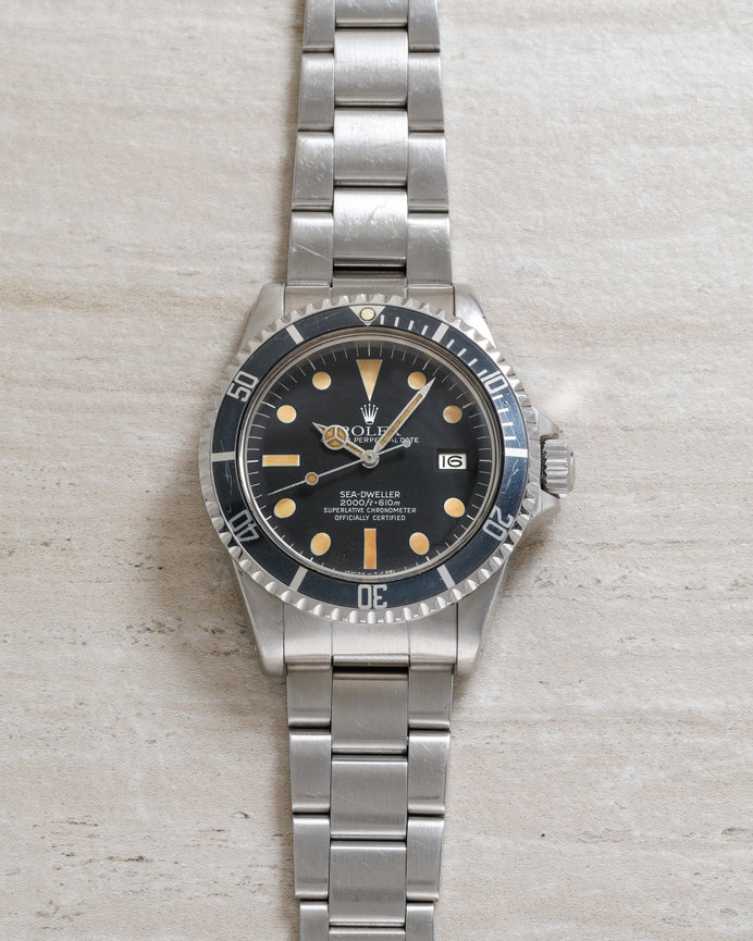 Rolex Sea Dweller 1665 Great White MK3 1982 Roy Sacha Davidoff SA