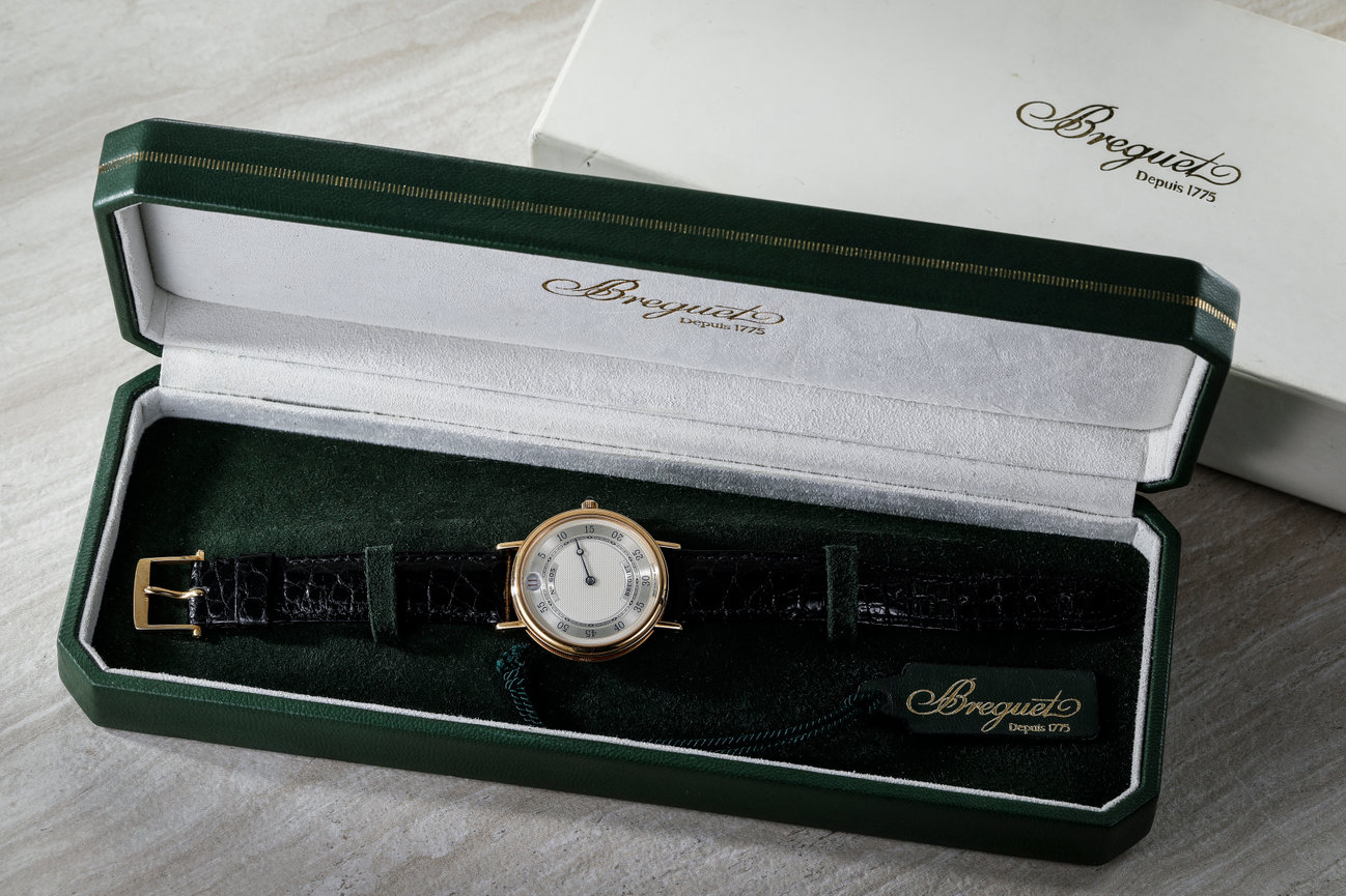 Breguet Tourbillon 3620 BA Box Hangtag 1990 s Roy Sacha Davidoff SA