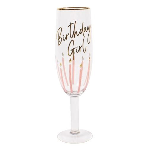 Birthday Girl Oversized Champagne Glass