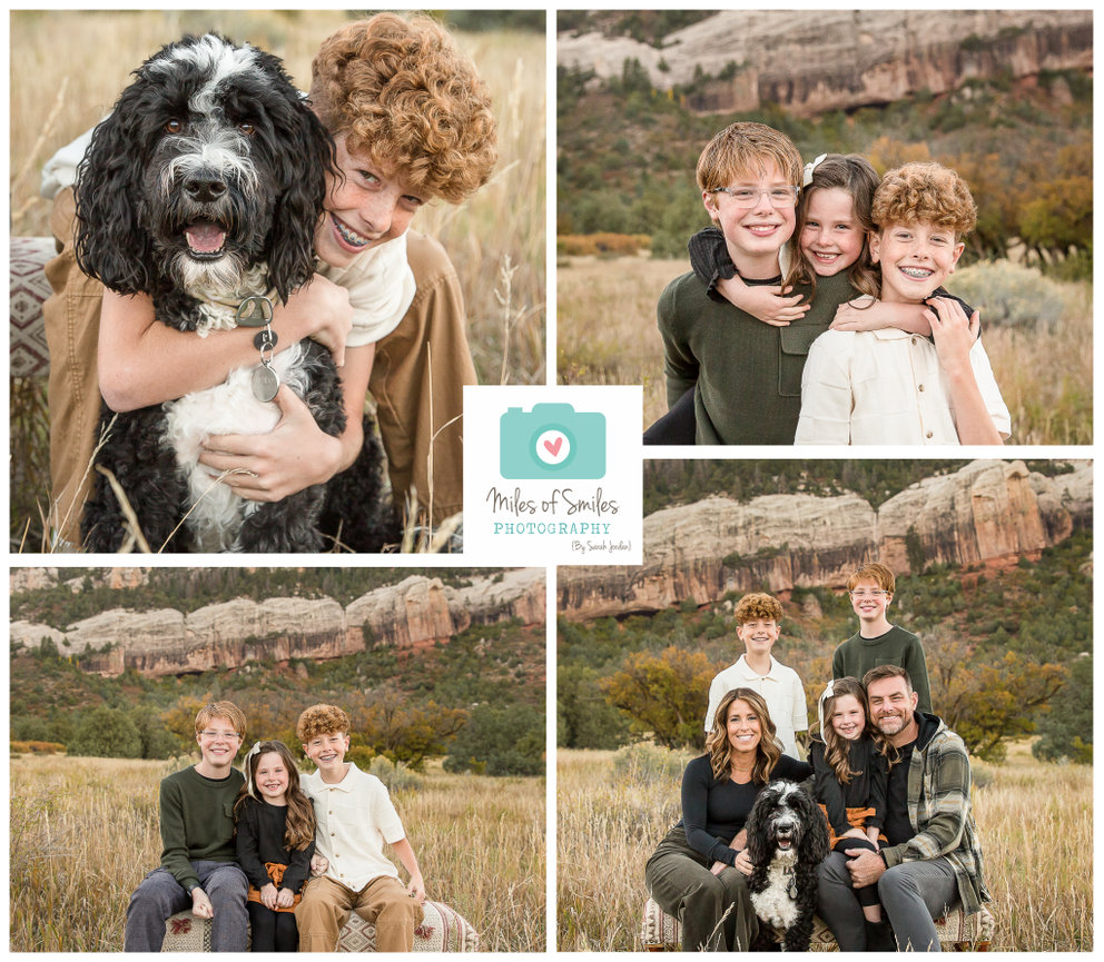 The C Family: Black & White Family Session in Our Austin Studio
