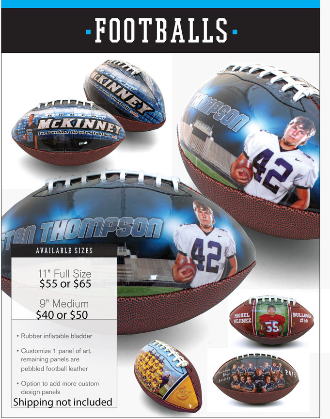 Personalize Football Ball Full Size