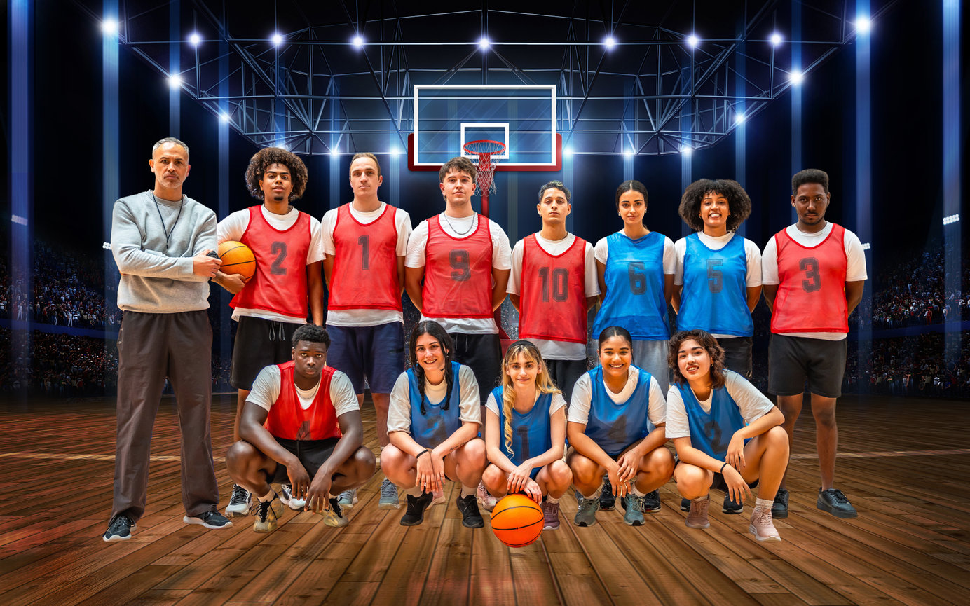 Team Photo 8x10 Basketball