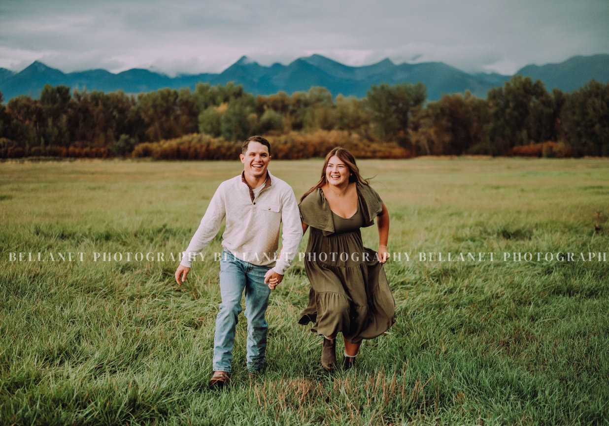 Nick and Eva Sweet Water Hollow Salmon Idaho Idaho Wedding
