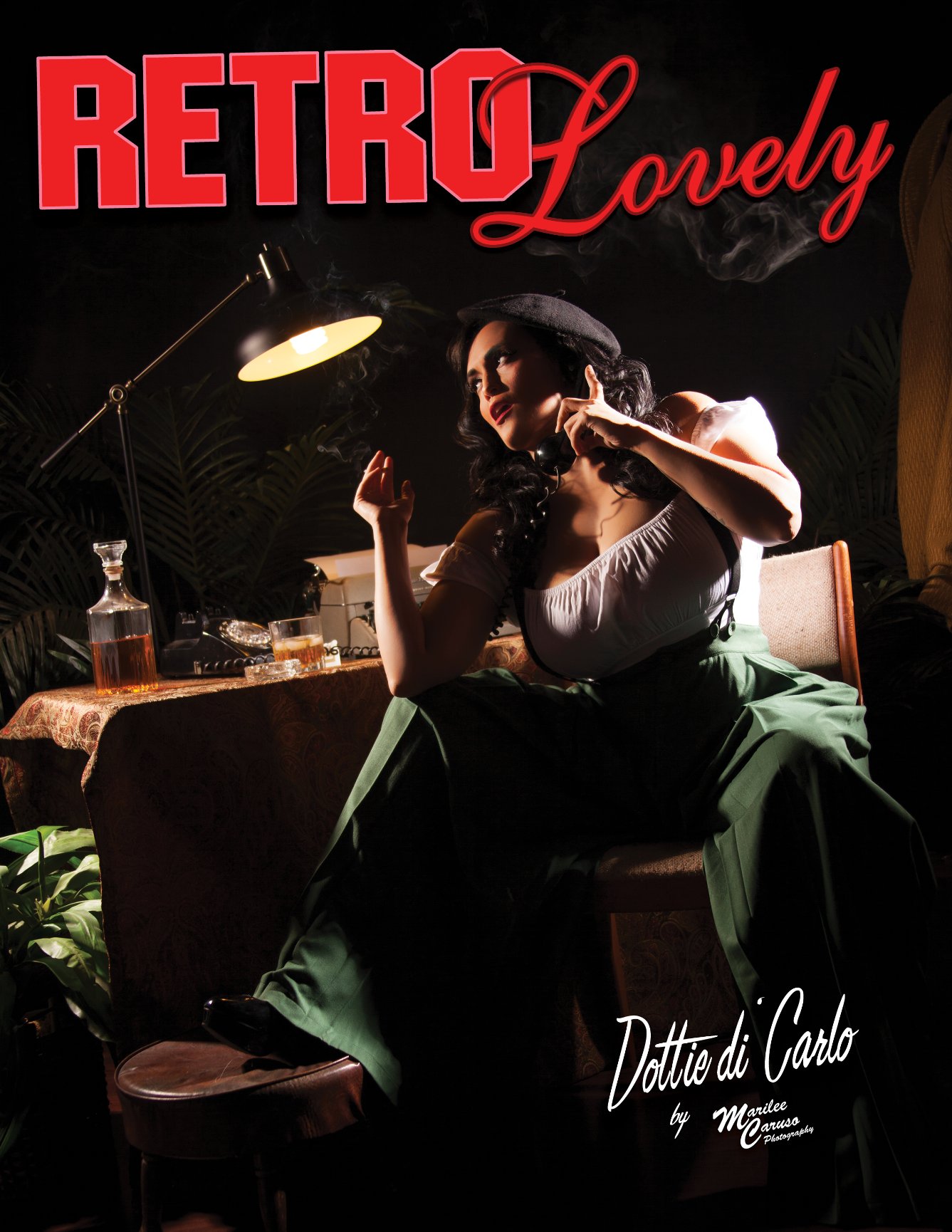 2 New Pinup Covers For Retro Lovely Marilee Caruso Photography 