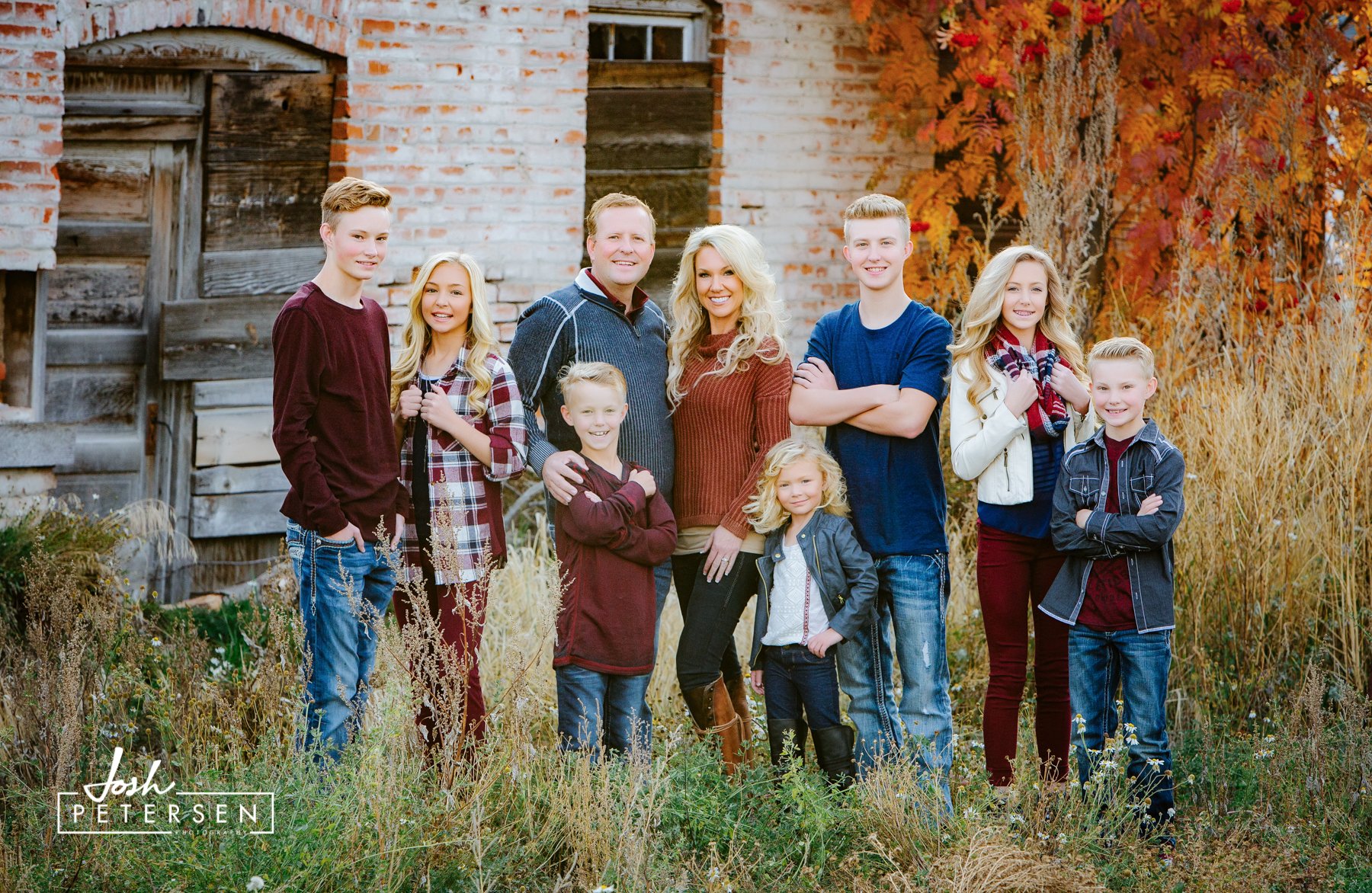 Andersen Family Idaho Falls Family Portrait Photography Josh