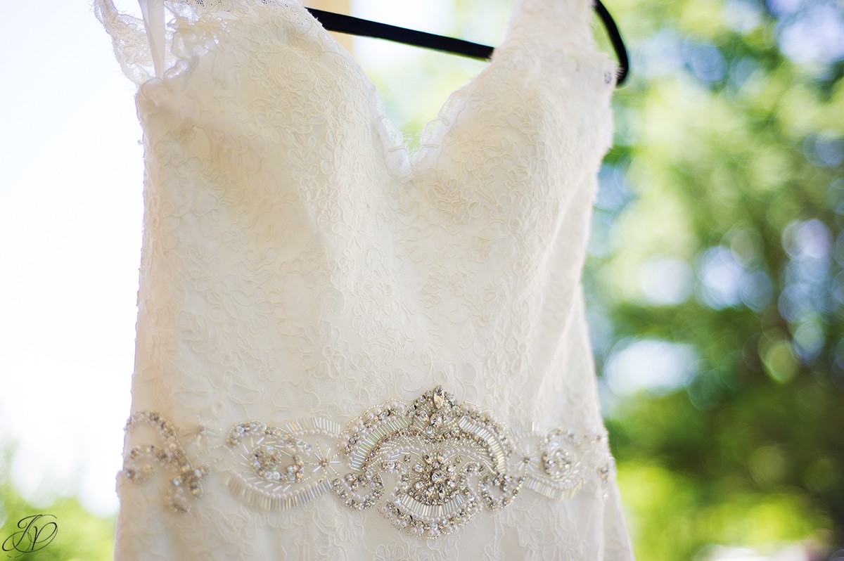 details of bridal gown from tlc bridal botique