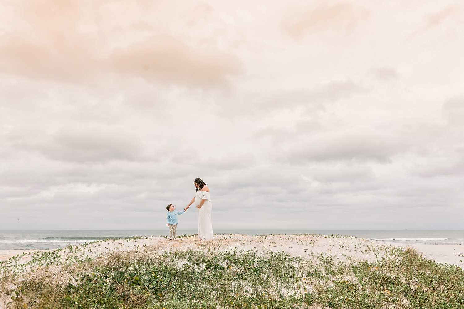 Ponte Vedra beach, beach maternity session, Florida, Rya Duncklee