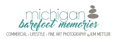 Michigan Barefoot Memories Photography Logo