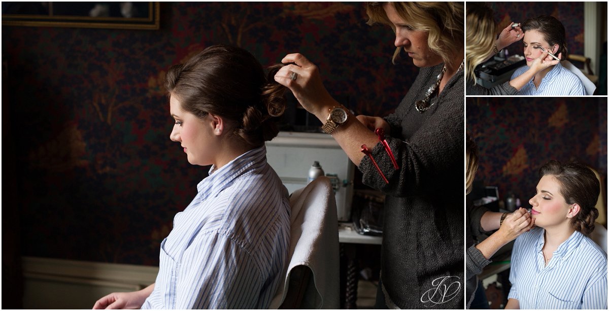 bride getting ready