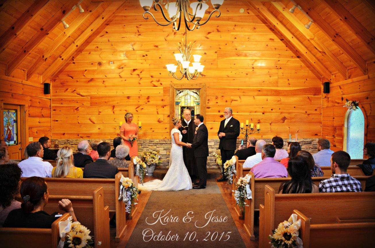 Chapel & Grounds - Gatlinburg's Little Log Wedding Chapel