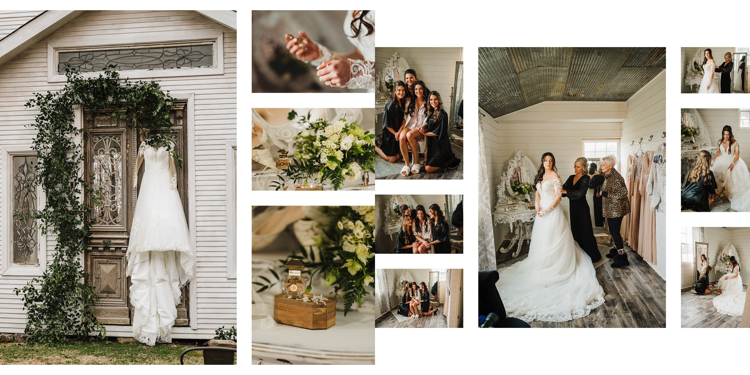 Courtney \u0026 Brandon- North Alabama Winter Wedding - Bradford Farm and Venue, image size:2500x1250