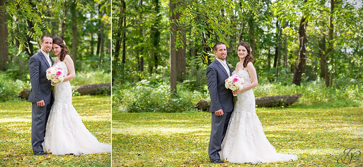 cute fall bride and groom photos
