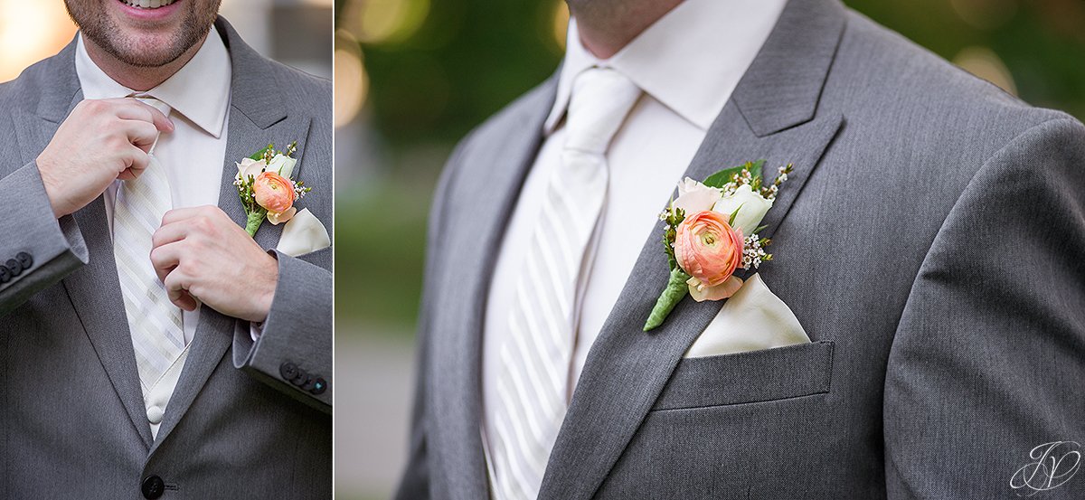 details of grooms wear 