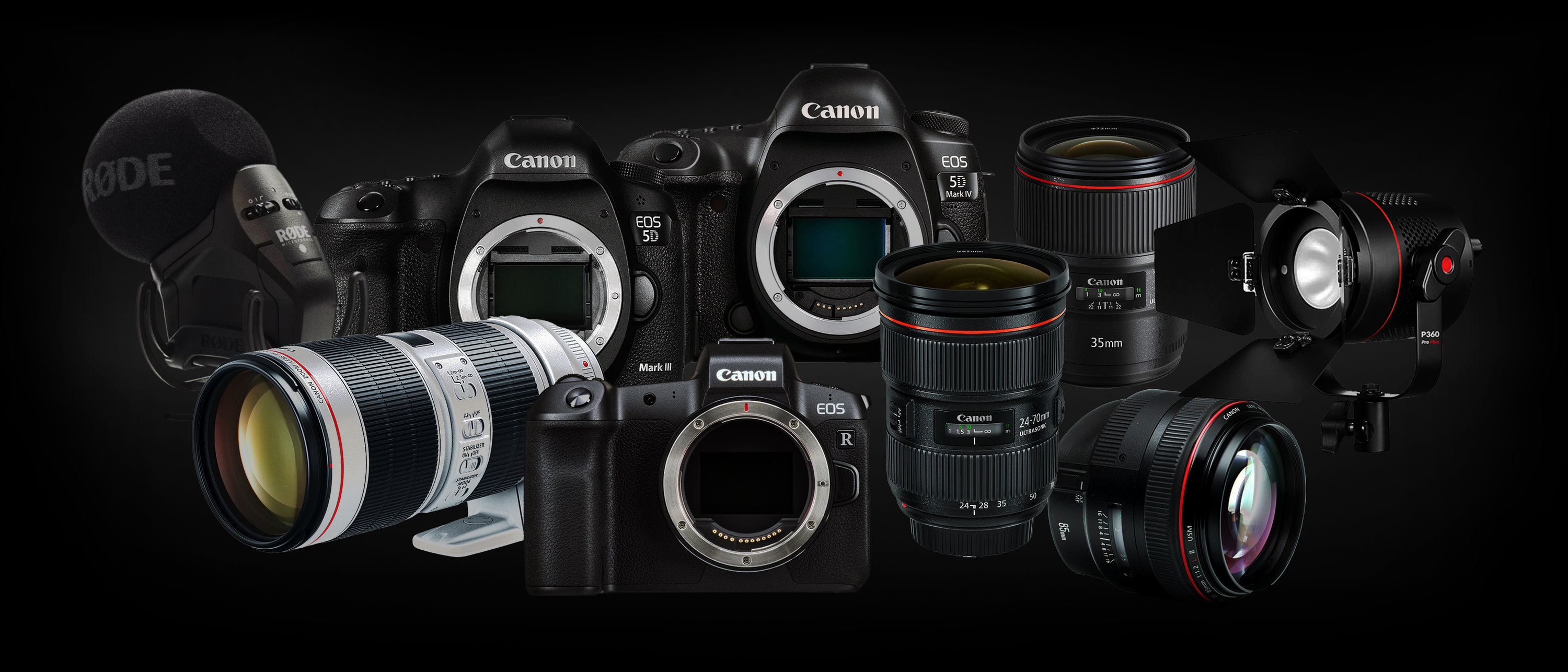 Rent Cameras, Lenses, and Video Gear InMotion Rentals