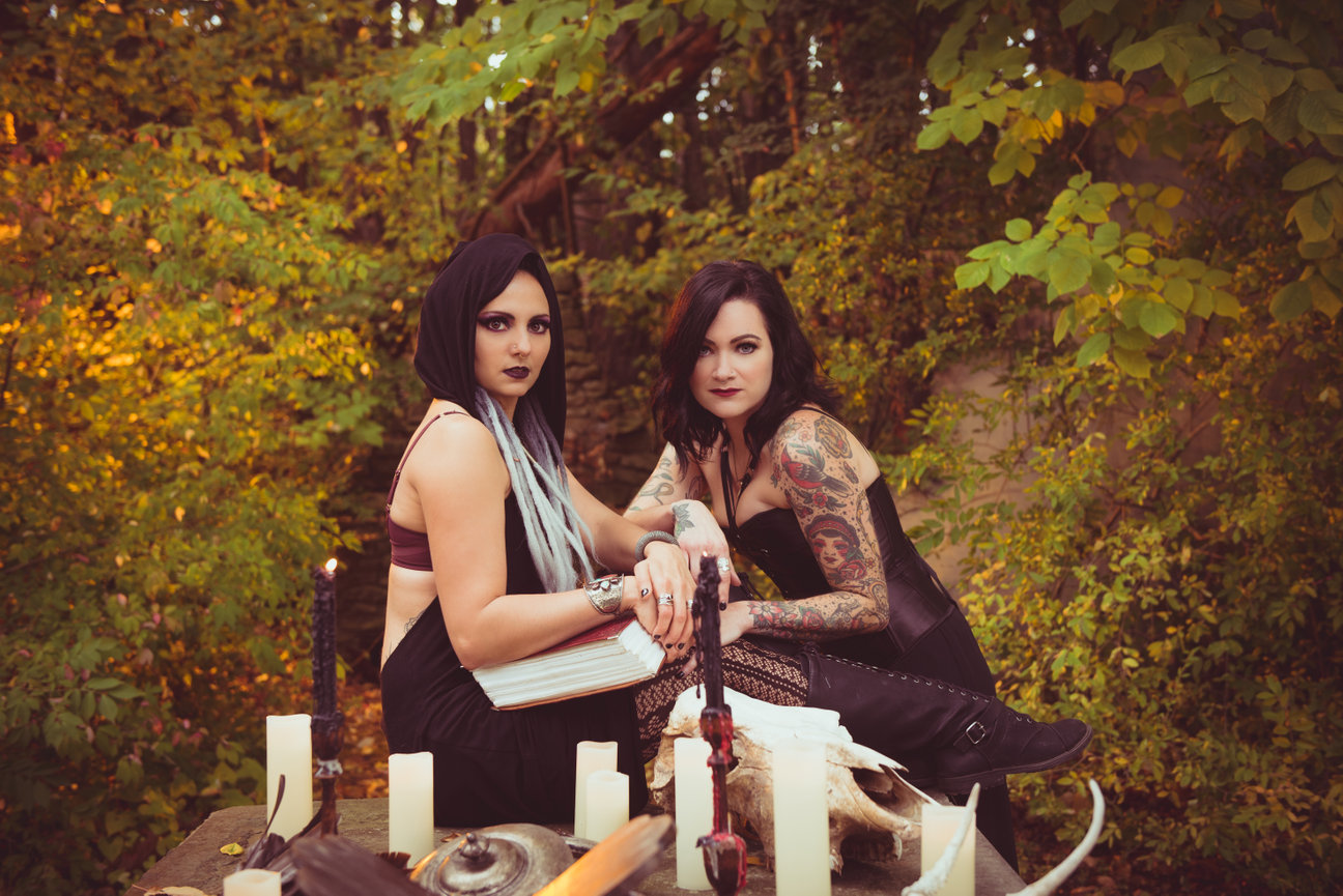 Unleashing Your Witchy Side: A Spooky Halloween Boudoir Shoot