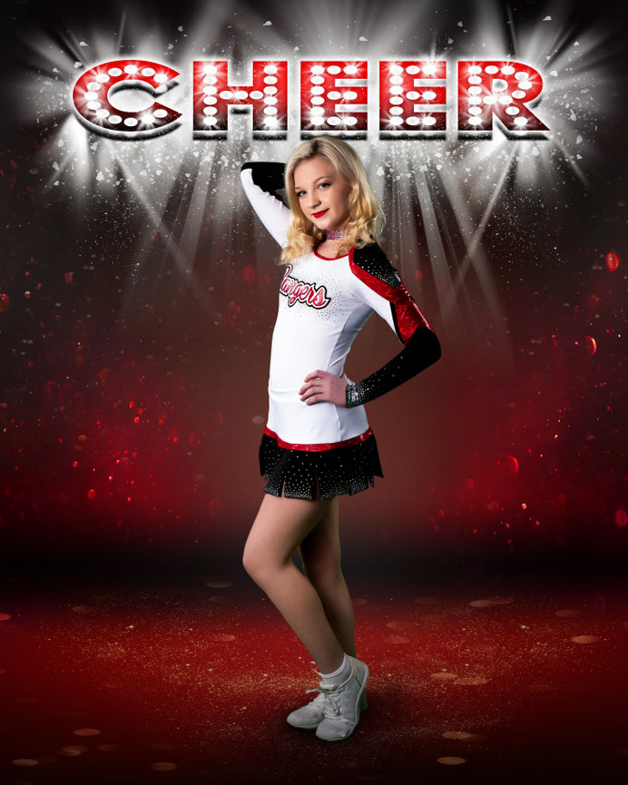 Cheer Glitter - Crissy Musick Photography