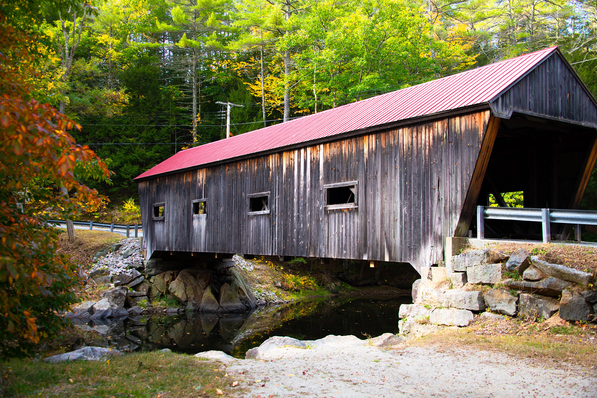 CB1010 Dalton Covered Bridge, NH - Mark Miller Fine Art - In New York ...