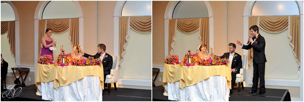 reception toasts bride and groom first dance bride and groom intro at reception details glen sanders mansion wedding