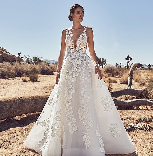 Wellington Calla Blanche Gowns | Bacio Bacio Bridal Shop