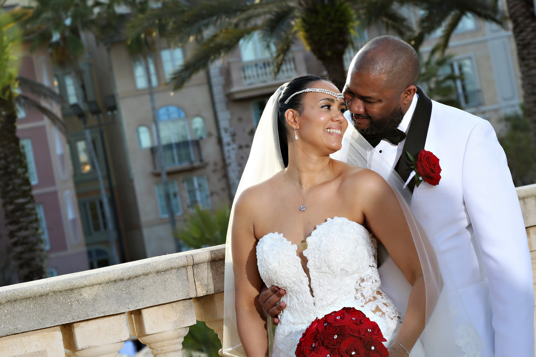 Loews Portofino Bay Resort at Universal Orlando Monique and Edgar