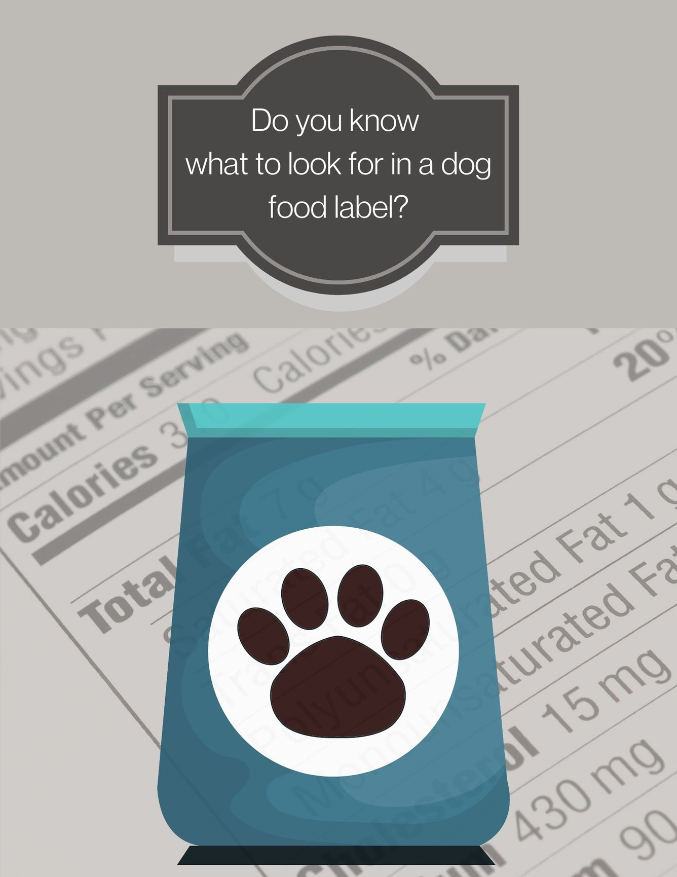 What do Dog Food Labels Mean? - Heritage Manor Labradoodles